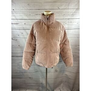 Koolaburra by UGG short corduroy puffer jacket Small Pink Dusty Rose